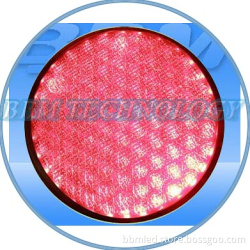 12V Portable Traffic Light, 12V Flashing LED Amber with Red Color